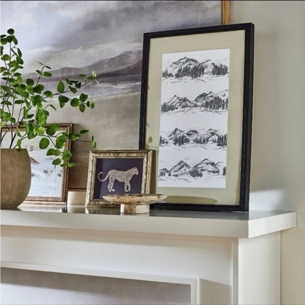 Studio McGee Cheetah Framed Wall Art Canvas 10